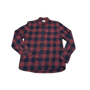 Marine Layer‎ Buffalo Plaid Flannel Long Sleeve Men's Large Heavyweight